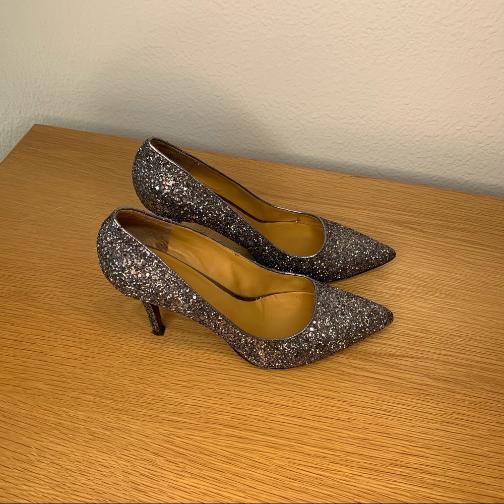 Nine West Glitter Heels